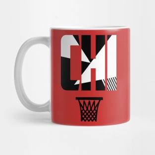 Retro Chicago Basketball CHI Mug